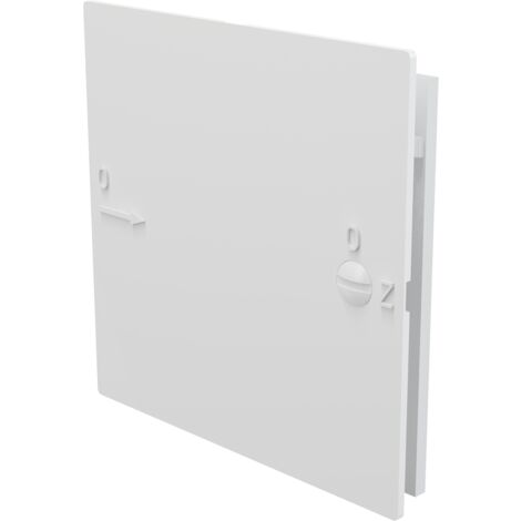 Alcadrain Badewannetür für Wartungsöffnung 150x150, Weiß