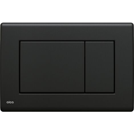 Alcadrain Basic - Flächenbündiger Bedienknopf, schwarz matt M278