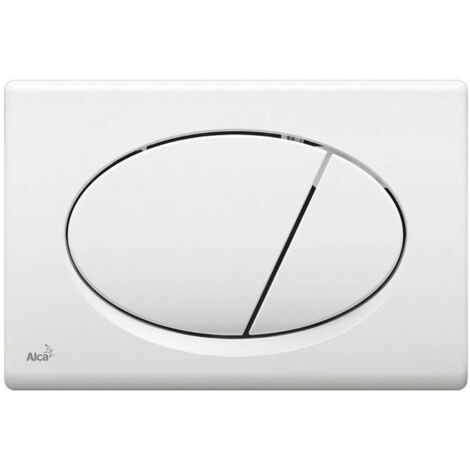 Alcadrain Basic - Placca di comando, bianco M70