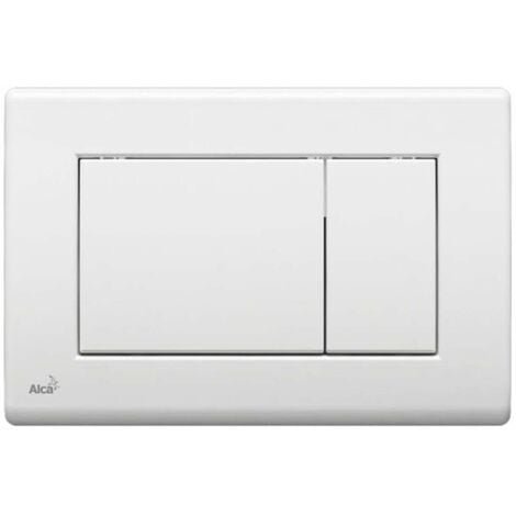 Alcadrain Basic - Plaque de déclenchement, blanc M270