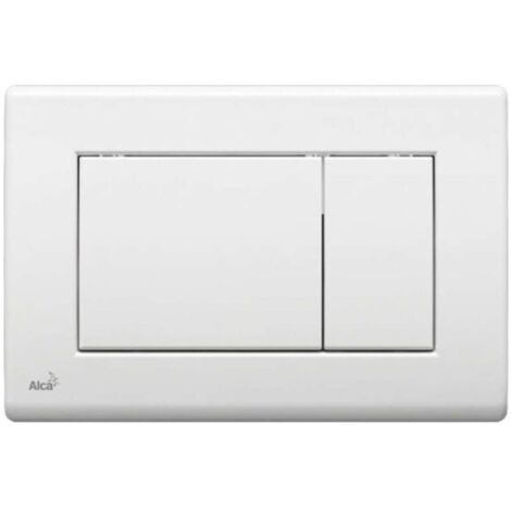 Alcadrain Basic - Plaque de déclenchement, blanc M270