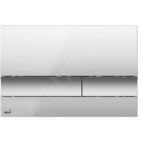 Alcadrain Basic - Plaque de déclenchement, chrome mat M1722