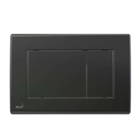 Alcadrain Basic - Plaque de déclenchement, noir mat M278