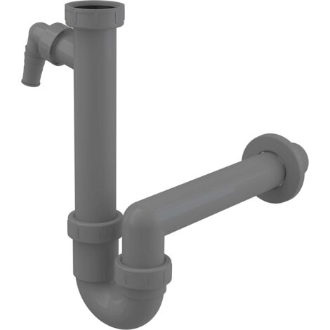 Alcadrain bouchon de tuyau avec écrou de serrage 6/4" et raccord appareil ECO