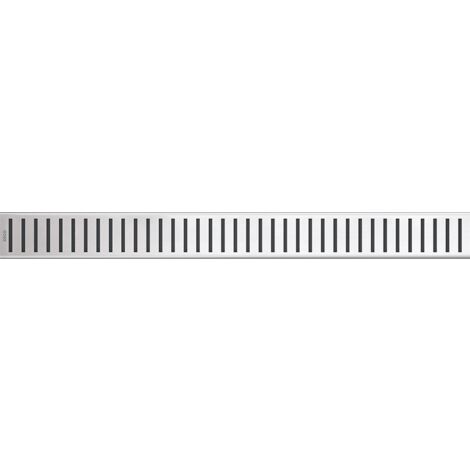 Alcadrain Duschrost PURE  für Duschrinnen, Edelstahl-Matt 300 mm