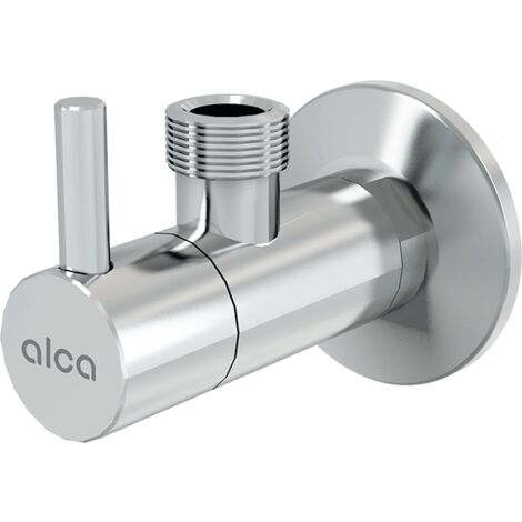 alcadrain Eckventil mit einem Filter 1/2"×1/2", rund