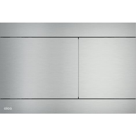 Alcadrain Flat - Betätigungsplatte, Edelstahl halbmatt FUN-INOX