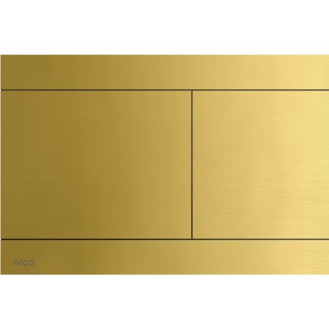 Alcadrain Flat - Bündige Steuerung, Messing FUN-BRASS