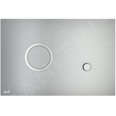 Alcadrain Flat - Plaque de déclenchement, alunox mat/brillant STING