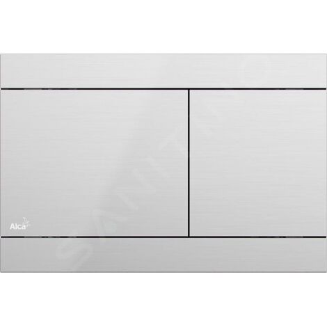 Alcadrain Flat - Plaque de déclenchement, inox semi-mat FUN-INOX