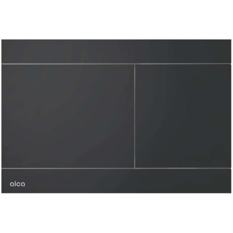 Alcadrain Flat - Plaque de déclenchement, noir mat FUN-BLACK
