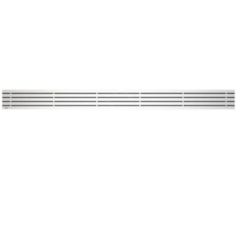 Alcadrain Grilles - Grille pour caniveau à douche d'angle 750 mm, inox mat STREAM-750M