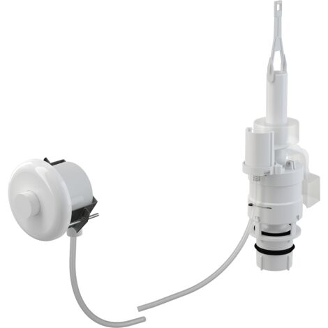 Alcadrain MPO10 Manuelle pneumatische Fernauslösung, Weiß, für Wandeinbau