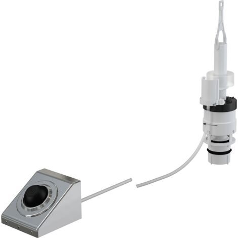 Alcadrain MPO13 Pneumatische Fernauslösung, Fußbetätigung, Metall, für Wandeinbau