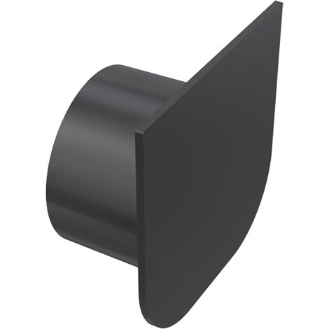 Alcadrain raccord de façade DN75 pour caniveau de drainage