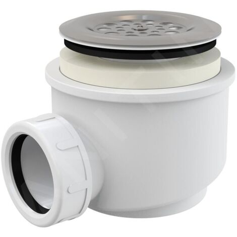 Alcadrain Siphons de baignoire - Kit de drainage pour plateaux, acier inoxydable A46-60