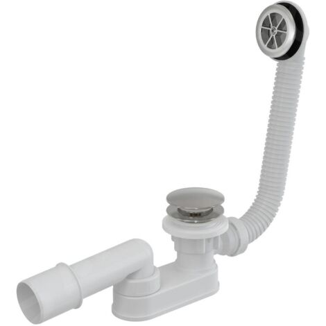 Alcadrain Siphons - Siphon de baignoire, ClickClack, chrome A506KM