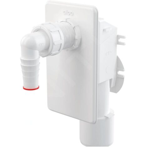 Alcadrain Siphons - Siphon de lave-linge, encastré, blanc APS4