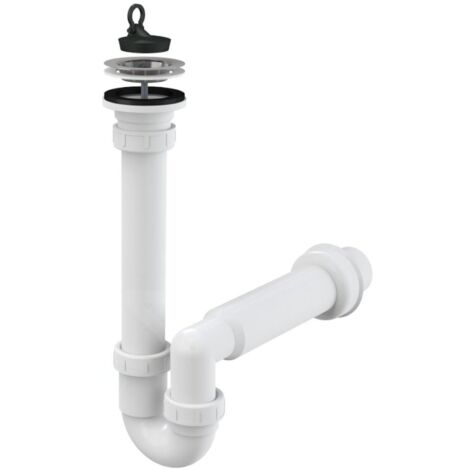 Alcadrain Siphons - Siphon d'évier, diamètre 70 mm, plastique A800-DN50