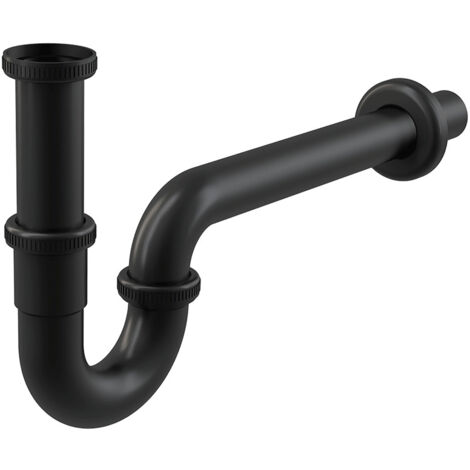 Alcadrain Siphons - Waschtisch-Siphon U DN32, schwarz/matt A4320BLACK