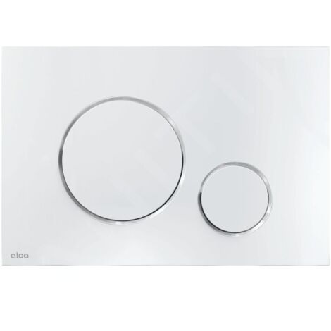 Alcadrain Thin - Commande affleurante, chrome brillant M671