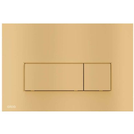 Alcadrain Thin - Commande affleurante, or mat M57-G-M