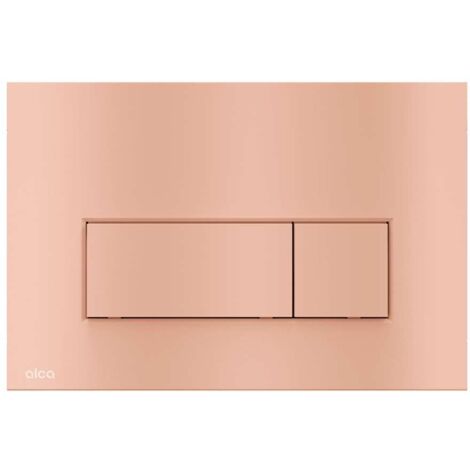 Alcadrain Thin - Commande affleurante, or rouge mat M57-RG-M