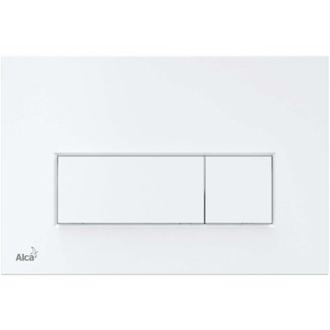 Alcadrain Thin - Placca di comando, bianco M570