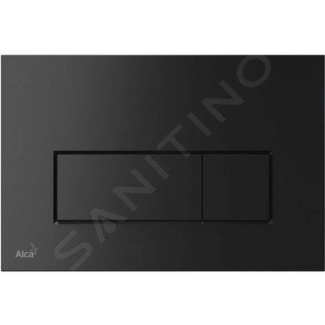 ALCAPLAST ALCADRAIN THIN - PLAQUE DE DÉCLENCHEMENT, NOIR MAT M578