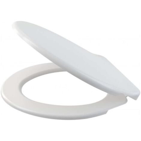 Alcadrain Toiletzittingen - Abattant WC Basic antibactérien, blanc A6551