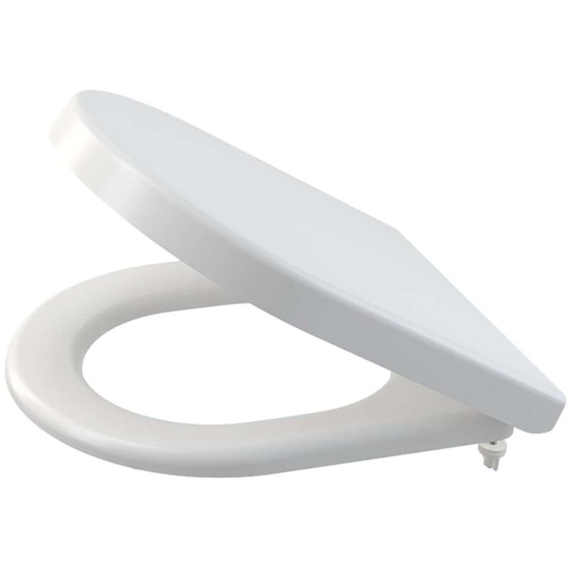 Alcadrain - Toiletzittingen - Abattant wc, Softclose, antibactérien, blanc A674S