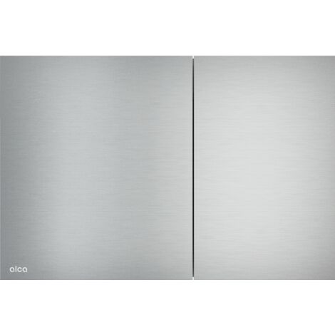 Alcadrain WC - Betätigungsplatte AIR-INOX Halbmatt Edelstahl