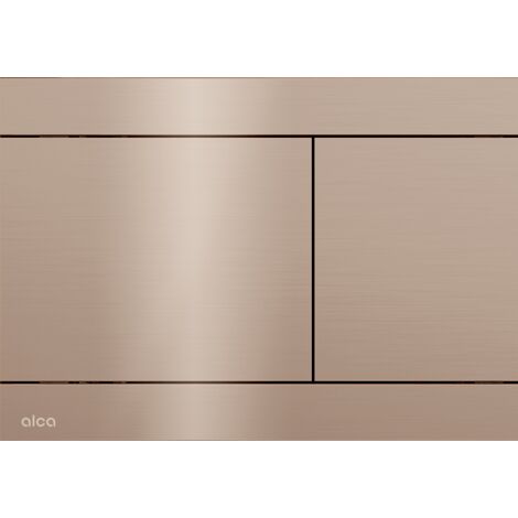 Alcadrain WC - Betätigungsplatte FUN-RG-P Rotgold Glanz Edelstahl