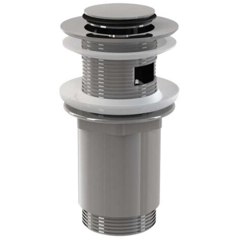 Alcadrain Zubehör - Waschtischablauf 5/4" mit Überlauf, ClickClack, Metall A391