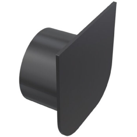 Alcaplast AVZ-P004 Stirnwand Anschluss 75 mm für Entwässerungsrinne