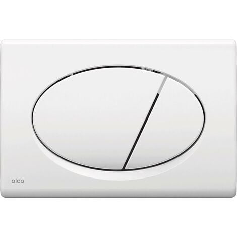 AlcaPlast Betätigungsplatte für Vorwandinstallation weiß M70