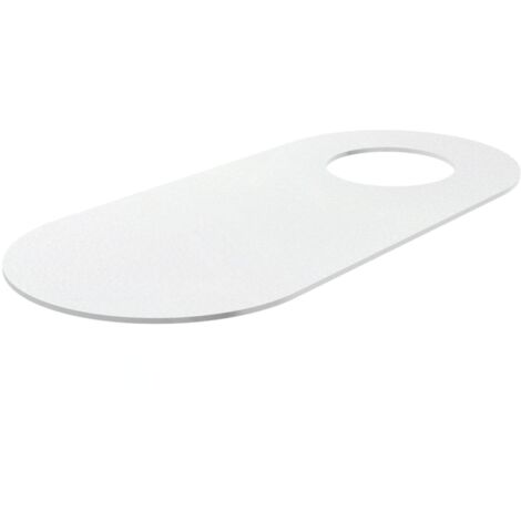 Alcaplast – Plaque d'isolation pour toilettes sur pied et bidet – Dimensions 600 x 280 x 5,5 mm – Matériau XPLE – M920