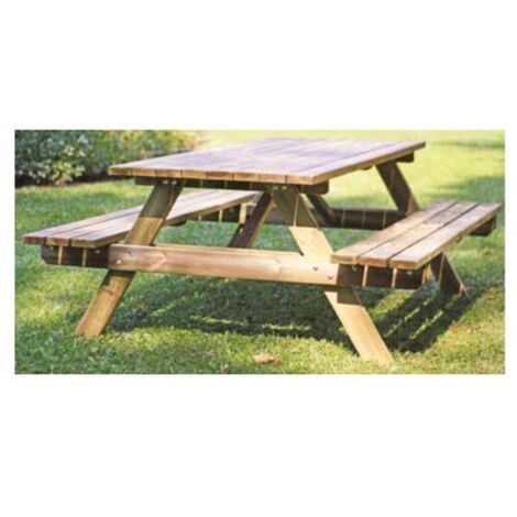 Alce Tavolo da Picnic Naturale
