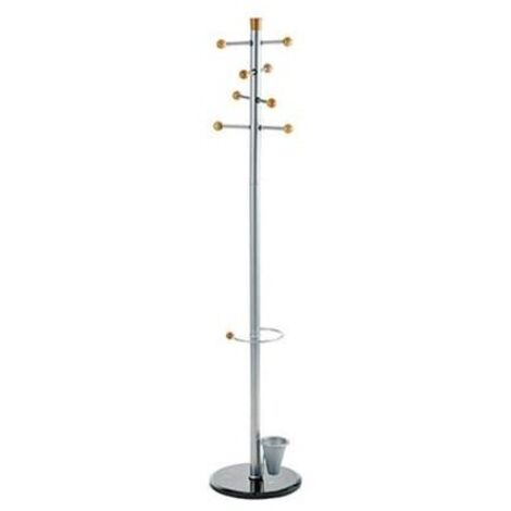 ALCO Armadietto guardaroba 2807 Numero di ganci: 8 (Ø x A) 38 cm x 175 cm Metallo (verniciato a polvere) Argento 1 pz.