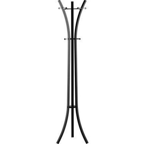 ALCO Garderobenständer ALCO 55 x 178 cm (D. x H) Metall lackier schwarz