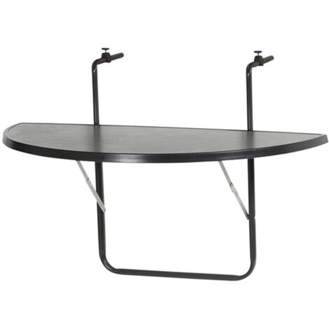 ALCO mesa balconera 100x50 cm r29gg , Mesa balconera 100x50 cm R29GGTablero de resina y estructura de acero tubularBloqueo con clickCargable hasta 30 kgIdeal para b