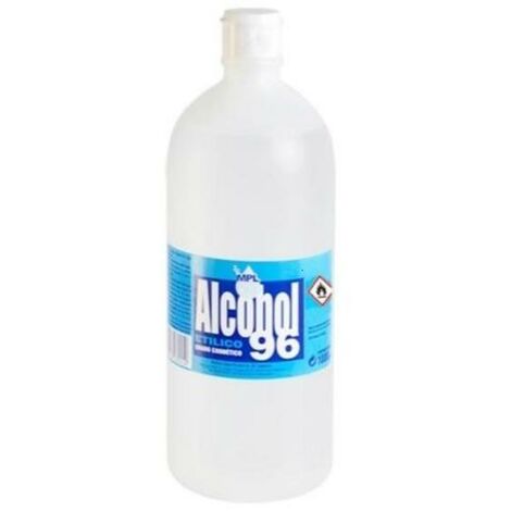 Alcohol Etilico 96° 1000 ml. C/12 botellas