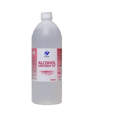 DYNS Alcohol SANITARIO 96º antiséptico para piel sana - 1 L