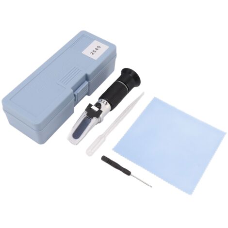 Alcohol Test Refractometer Brix Meter Refractometer With Automatic Temperature Compensation Function For Wine Making