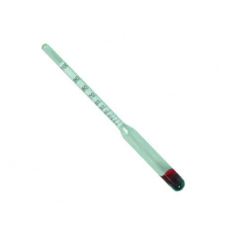 Alcolometro tascabile per gradazione 0-100oC lunghezza 18 cm
