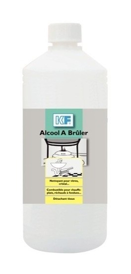 KF - Alcool à brûler siceron - Bidon 1L - 6837