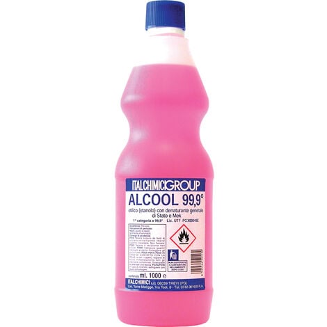Alcool denaturato 99,9 certif. lt.1(italchimici)