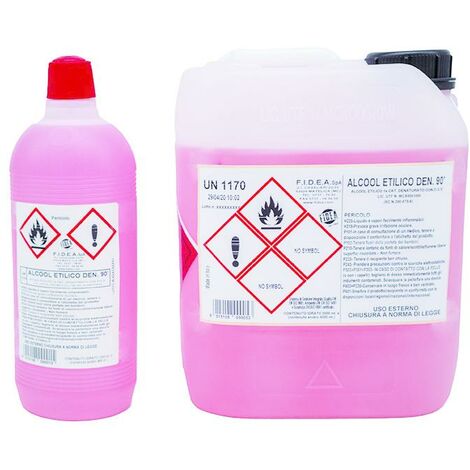 ALCOOL ETILICO DEN. 90� LT. 1