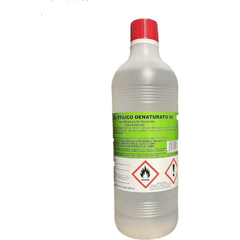 ALCOOL ETILICO DENATURATO BIANCO 96° 1LT