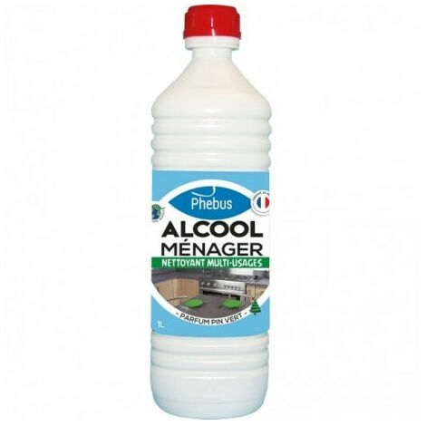 Alcool Ménager Citron Phebus Nettoyant Désinfectant Puissant Senteur Citron - Générique